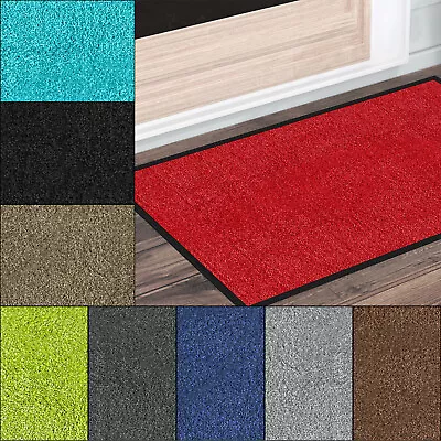 £24.98 • Buy Front Door Mat Dirt Trapper Barrier Mat Entrance Runner Heavy Duty Non Slip Rug