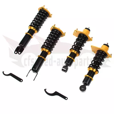 Yellow Coilovers Struts Shocks Suspension Kits Adj Height For 04-2011 Mazda RX-8 • $257.98