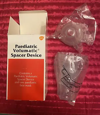 Paediatric Volumatic Spacer Device ~ Device With Child Mask ~ NEW • £5.25