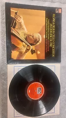 Asd 2764 Jacqueline Du Pre Elgar Delius Cello Comcerto Etc  Ex+/ex+ • £10