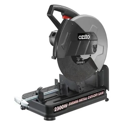 Metal Cut Off Saw Steel Chop Saw Drop And 1 Abrasive Cutting Disc 355mm 0-45° • £135.99