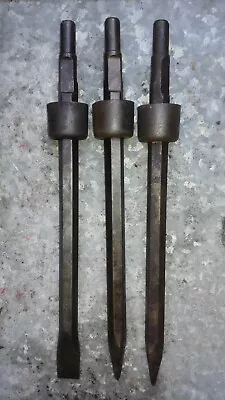 $119 • Buy 3x 19mm HEX, 16.5mm Round Sk Moil Point & 25mm Chisel JACKHAMMER JACK HAMMER Bit