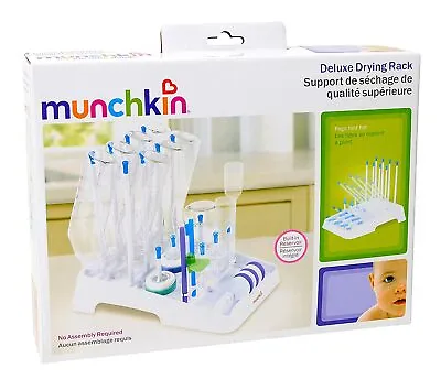 Munchkin Deluxe Bottle Drying Rack Folds Flat For Storage ~ New & Sealed • $15.99