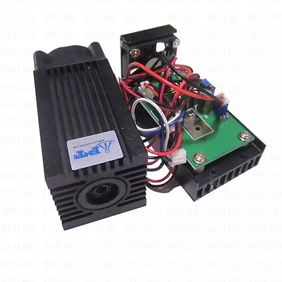 $238.35 • Buy Focusable 638nm 1000mW/1W Red Laser Module TTL 12V DIY Stage Laser Lighting