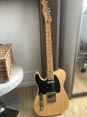 £230 • Buy Fender Squier Classic Vibe 50s Telecaster Left-Handed Butterscotch Blonde