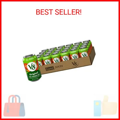 $16.25 • Buy V8 Original 100% Vegetable Juice, Vegetable Blend With Tomato Juice, 11.5 FL OZ
