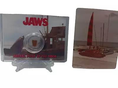 Jaws Movie Prop - Piece Of ORCA And Jaws 2 (1978) Photograph Screen Used • $138