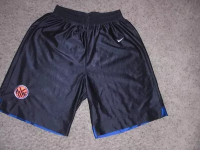 Vintage NEW YORK KNICKS Nike Athletic Basketball Shorts Men's Large • $21.66