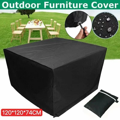 $16.33 • Buy Waterproof Furniture Cover Outdoor Patio Garden Rain Snow UV Table Chair Sofa AU