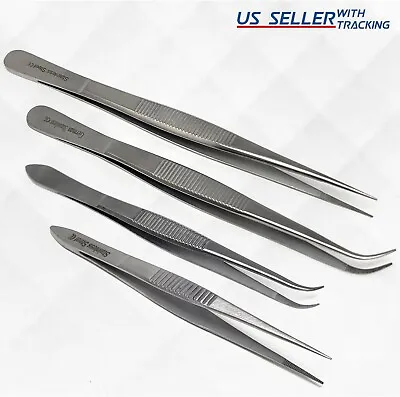 Professional Tweezers For Watch Makers/repairers Jewellery Surgical Tool • $8.99