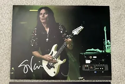 Steve Vai Signed 11x14 Photo Guitar Legend Autographed Frank Zappa Band • $65