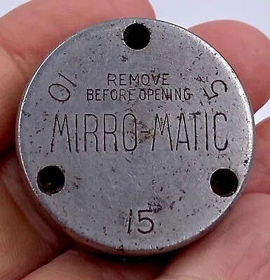 Vintage Mirro-Matic 5 10 15 Jiggler - Some Wear And Needs A Cleaning • $9.75