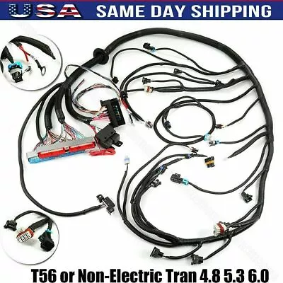 LS1 STANDALONE WIRING HARNESS T56 Or Non-Electric Tran 4.85.36.0 1997-2006 DBC • $111.99