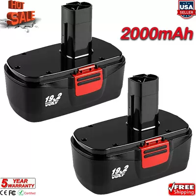  Battery Replacement For Craftsman C3 19.2Volt 11375 130279005 Cordless Drill  • $27