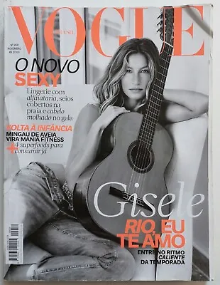 Vogue Brazil November 2016 GISELE BUNDCHEN Fashion #459 • $13.40