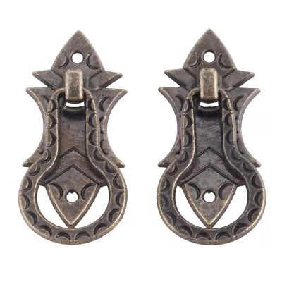 $4.48 • Buy Cabinet Drawer Pull Knobs Vintage Furniture Hardware Cupboard Door Handles 2/10X