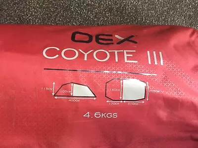 New OEX Coyote III 3 Person Expedition Tent • £89