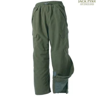 Jack Pyke Hunters Trousers S-3xl Stealth Waterproof Silent Hunting Green • £64.95