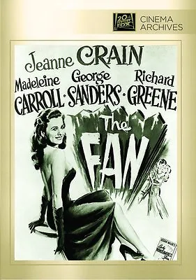 The Fan DVD 1949 Jeanne Crain Madeleine Carroll George Sanders Richard Greene • $29.88