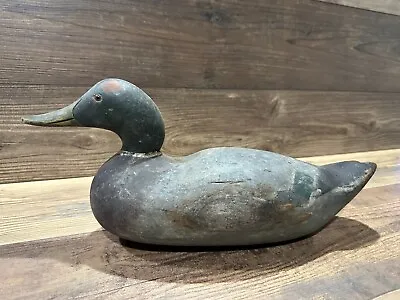 Antique Vintage Wood Duck Decoy **MASON** Mallard Drake --- Challenge • $279
