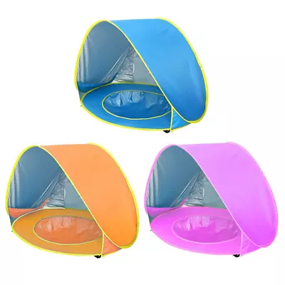 £13.99 • Buy Infant 50+ UV UPF Pop Up Beach Garden Tent Beach Shade Sun Shelter Protection