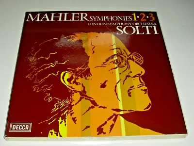 DECCA 7BB 173-177 *MAHLER* The Nine Symphonies Vol. 1 (1 : 2 : 3) *SOLTI* • £24.99