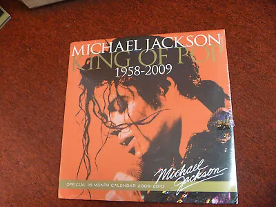 NEW Michael Jackson KING OF POP Official Calender SEALED! COLLECTIBLE PICTURES • $25