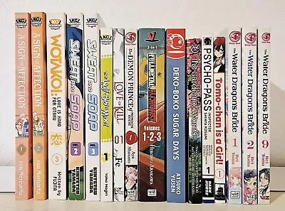 Mixed MANGA/Light Novel Lot Single Volumes - ($4 Total Shipping 1 Or More) • $7