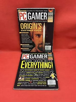 PC Gamer Magazine Lot Of 2 April 1997 And October 1996 • $16.95