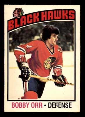 1976-77 O-Pee-Chee #213 Bobby Orr Black Hawks Rookie Beauty NRMT • $29.18