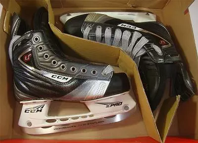 New CCM U+ 12 Hockey Ice Skates E Pro Size: 3E Pro-Formance Lite Sainless Seel • $149.99