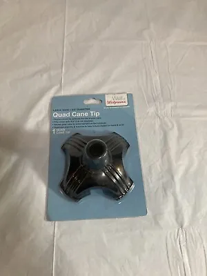 Well At Walgreens Large Base Quad Cane Tip~New • $16