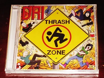 D.R.I.: Thrash Zone CD 1995 Metal Blade Records EU 3984-17002-2 Jewel Case NEW • $16.95