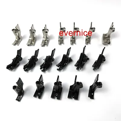 18 SETS ZIPPER WELTING PIPING WALKING FEET W/ EDGE GUIDE For JUKI DNU-1541 LU563 • $75.59