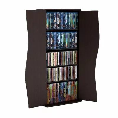 Atlantic Inc Venus 35  Media Storage Cabinet In Espresso • $78.69