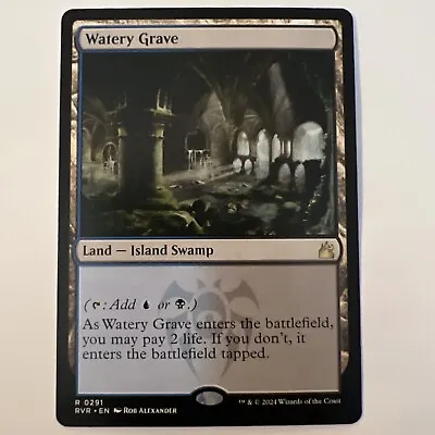 MTG - RVR - Watery Grave Near Mint #291 • $23