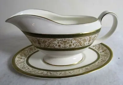 Minton Aragon Gravy Boat With Underplate Number One • $34.95