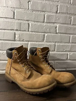 Timberland NUBUCK Tan Men Work Boots 11.5M • $29.99