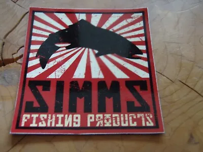 SIMMS Propaganda Trout Decal/sticker • $21.99