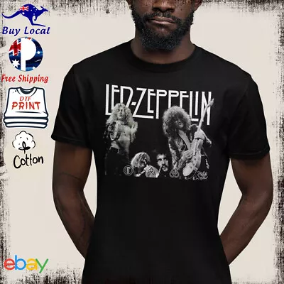 LED ZEPPELIN The Band T Shirt Classic And Oversized Fit XS - US 7XL Rock Tee • $47.50