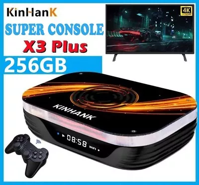 Super Console X3 Plus 256gb Arcade Game Box (s905x3 Play Emulator Station X Pro) • £100