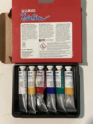 $14.99 • Buy LUKAS Berlin PRO Artists Water-Mixable Oil Color Sets - Assorted Sizes