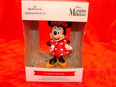 Minnie Mouse Christmas Ornament ~ 3.25” NIB ~ Very Excellent Condition ~ • $9