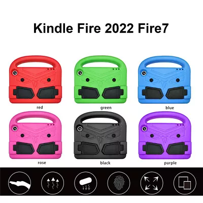 Kids Case Shockproof Cover For Amazon Fire 7 7th 9th 12th Gen Tablet 2019 / 2022 • $14.95