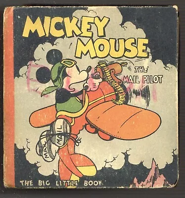 Mickey Mouse The Mail Pilot #731B GD- 1.8 1933 • $36