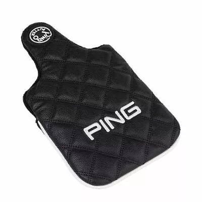 Ping 2023 Tomcat 14 Square Mallet Putter Headcover Head Cover  - Black - New • $23.06