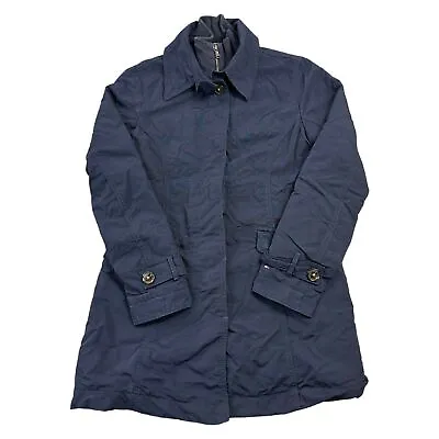 Tommy Hilfiger Jacket Regular Fish Tail Blue Womens XS • £19.99