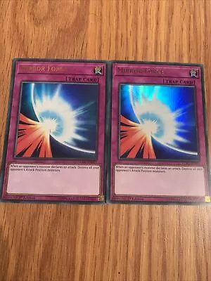 Yugioh Mirror Force Ultra Rare Lckc-en053 1st Edition  2x • $4.99