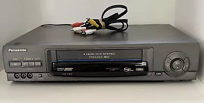 Panasonic PV-VS4820 Super VHS Blue Line Recorder Hi-Fi Stereo -No Remote WORKS • $79.97