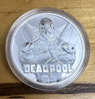 2018 $1 Tuvalu Marvel Series: Deadpool 1 Oz .9999 Fine Silver Coin • $52.95